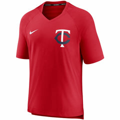 MLB Minnesota Twins Nike Authentic Collection Pregame Performance V-Neck T-Shirt