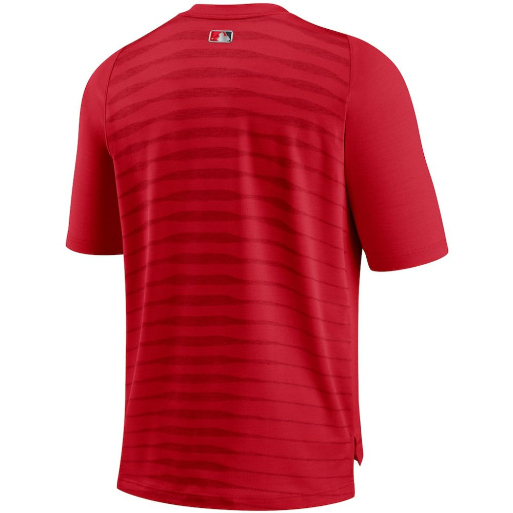 MLB Washington Nationals Nike Authentic Collection Pregame Performance V-Neck T-Shirt