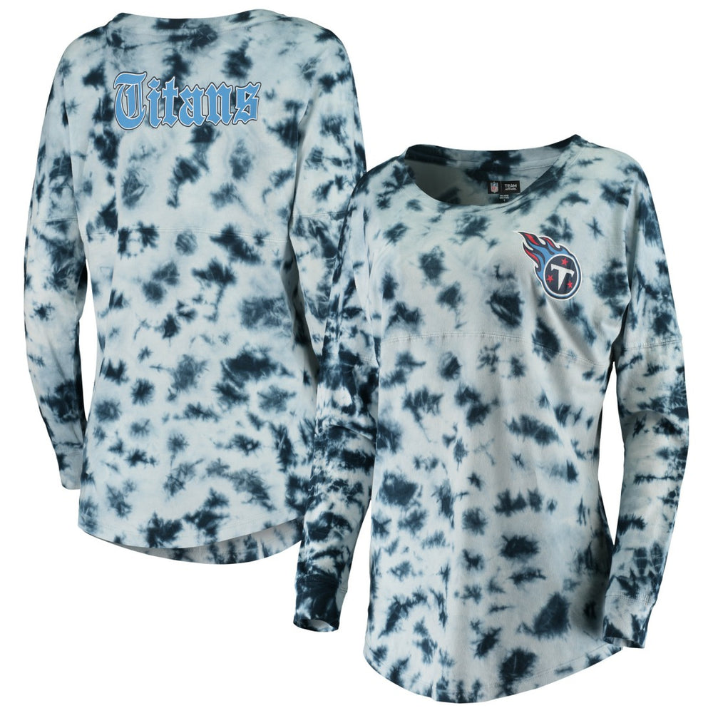 Women's Tie-Dye Long Sleeve T-Shirt - Tennessee Titans