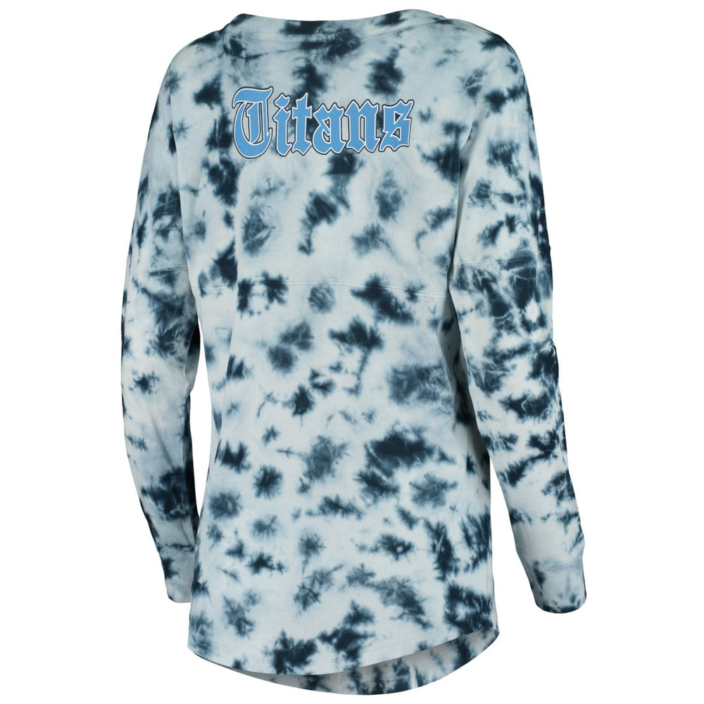 Women's Tie-Dye Long Sleeve T-Shirt - Tennessee Titans