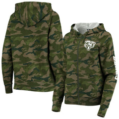 Women's Raglan Full-Zip Hoodie - Chicago Bears