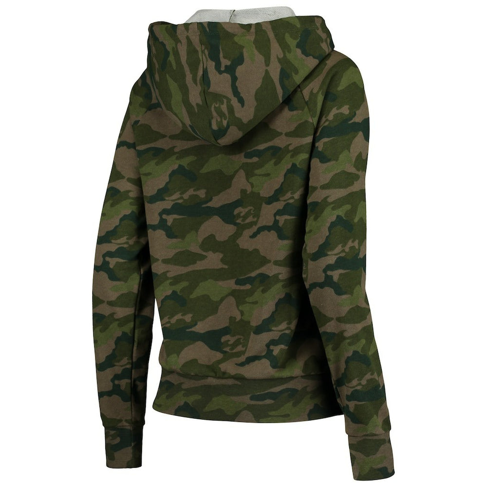 Women's Raglan Full-Zip Hoodie - New Orleans Saints