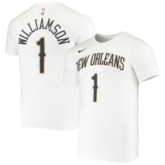 NBA Zion Williamson New Orleans Pelicans Name & Number Performance T-Shirt