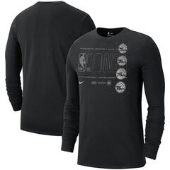 NBA Philadelphia 76ers Courtside Chrome Long Sleeve T-Shirt
