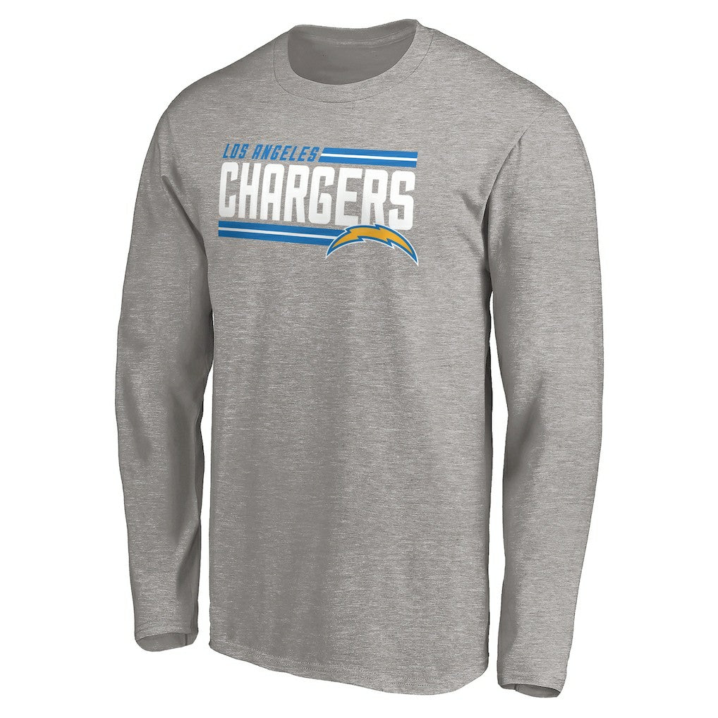 On Side Stripe Long Sleeve T-Shirt - Los Angeles Chargers