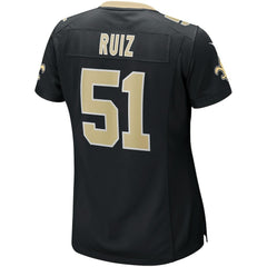 Cesar Ruiz  Women's Game Jersey - New Orleans Saints