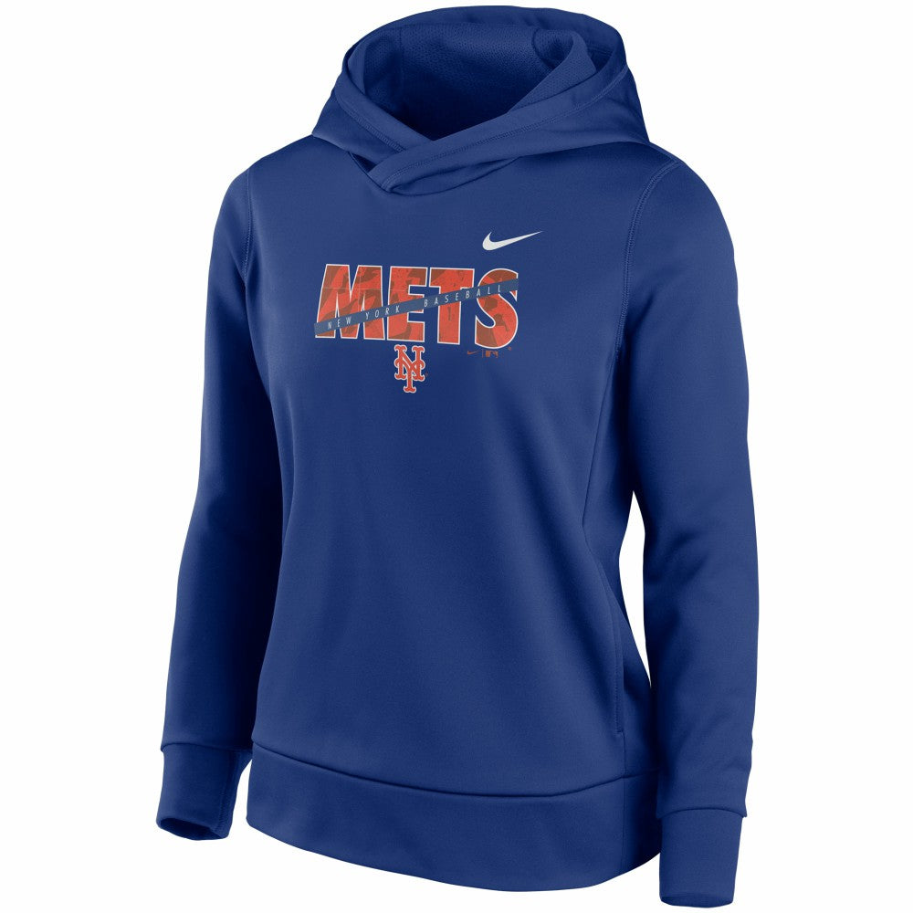 MLB New York Mets Nike Women's Club Angle Performance Pullover Hoodie