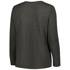 Women's Plus Size Primary Logo Long Sleeve Scoop Neck T-Shirt - Cleveland Browns