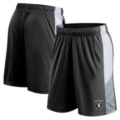 Prep Colorblock Shorts - Las Vegas Raiders