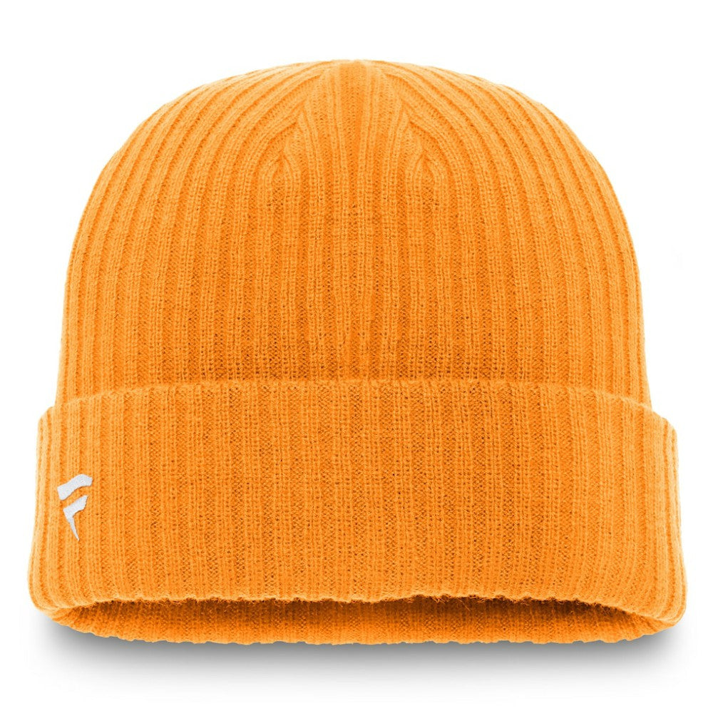 NHL Gold Nashville Predators Fanatics Core Primary Logo Cuffed Knit Hat