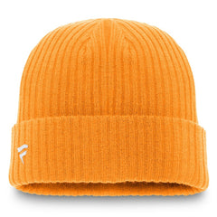NHL Gold Nashville Predators Fanatics Core Primary Logo Cuffed Knit Hat