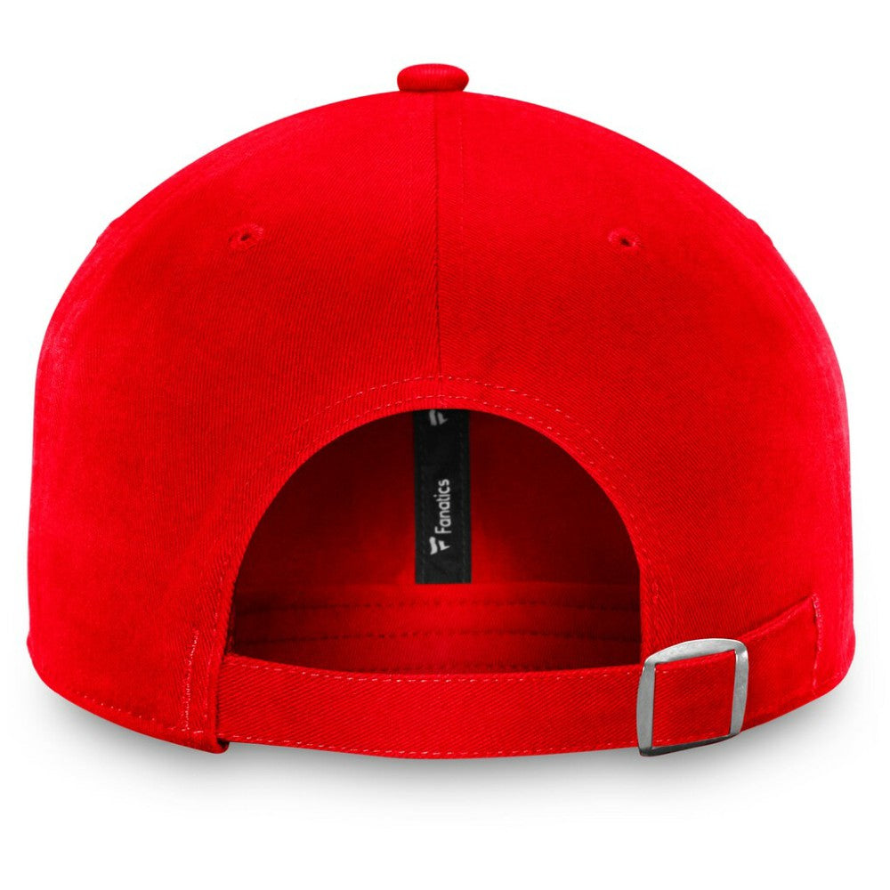 NHL Red Washington Capitals Fanatics Core Primary Logo Adjustable Hat