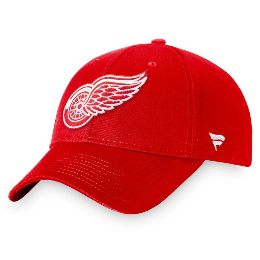 NHL Red Detroit Red Wings Fanatics Core Adjustable Hat