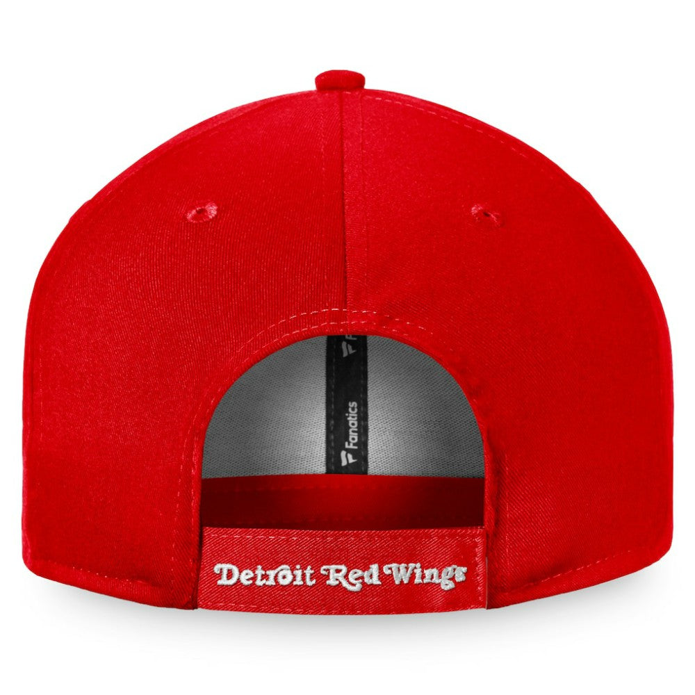 NHL Red Detroit Red Wings Fanatics Core Adjustable Hat