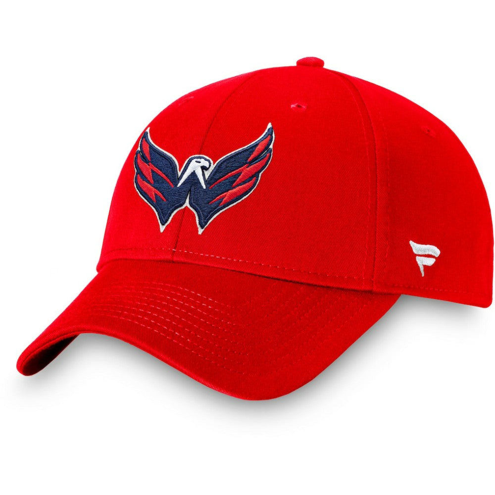 NHL Red Washington Capitals Fanatics Core Adjustable Hat