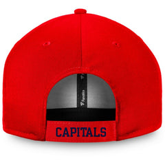 NHL Red Washington Capitals Fanatics Core Adjustable Hat