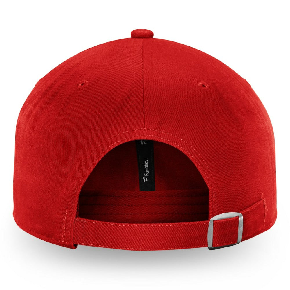 NHL Red New Jersey Devils Fanatics Women's Core Primary Logo Adjustable Hat