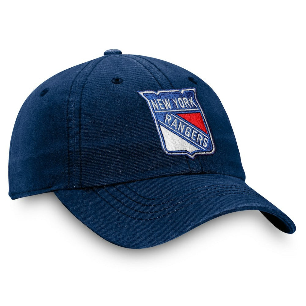 NHL Navy New York Rangers Fanatics Women's Primary Logo Adjustable Hat