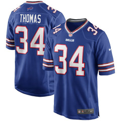 Thurman Thomas  Game Retired Player Jersey - Buffalo Bills
