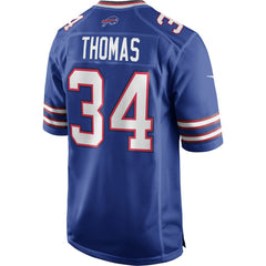 Thurman Thomas  Game Retired Player Jersey - Buffalo Bills