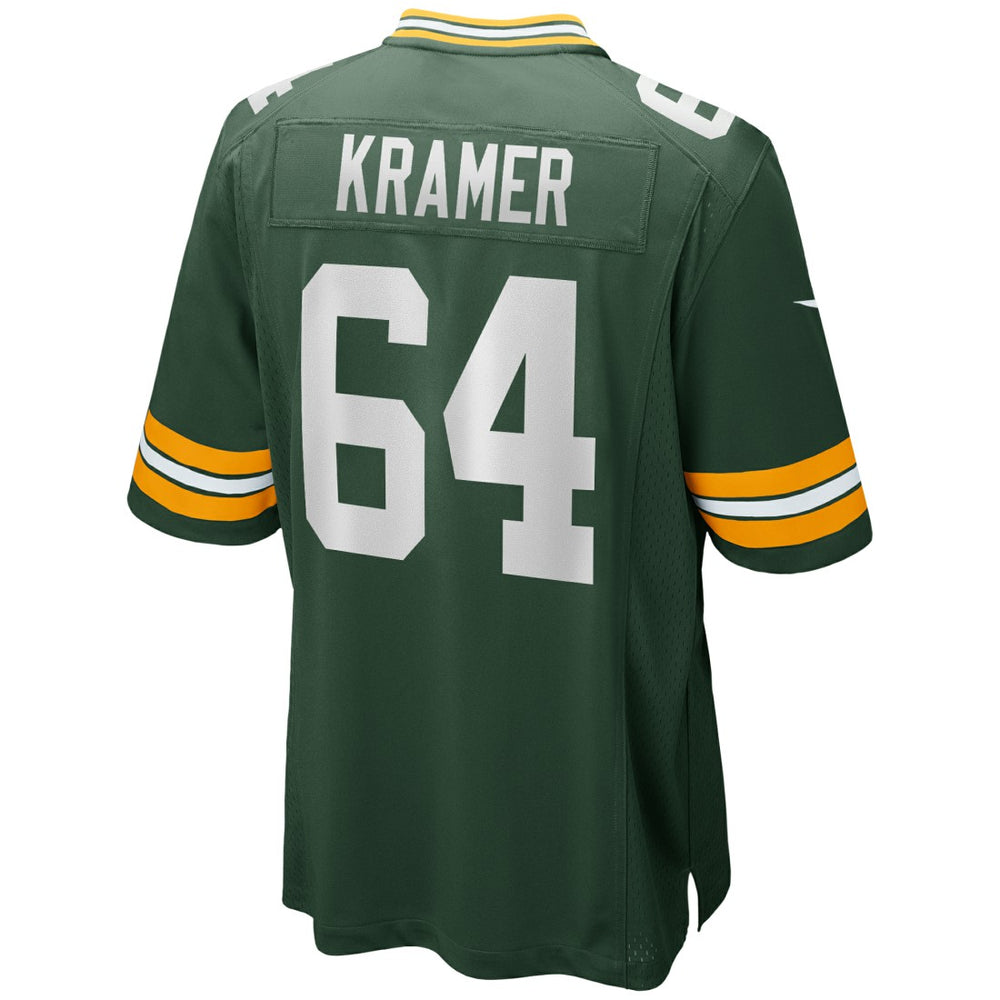 Jerry Kramer  Game Retired Player Jersey - Green Bay Packers