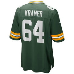 Jerry Kramer  Game Retired Player Jersey - Green Bay Packers