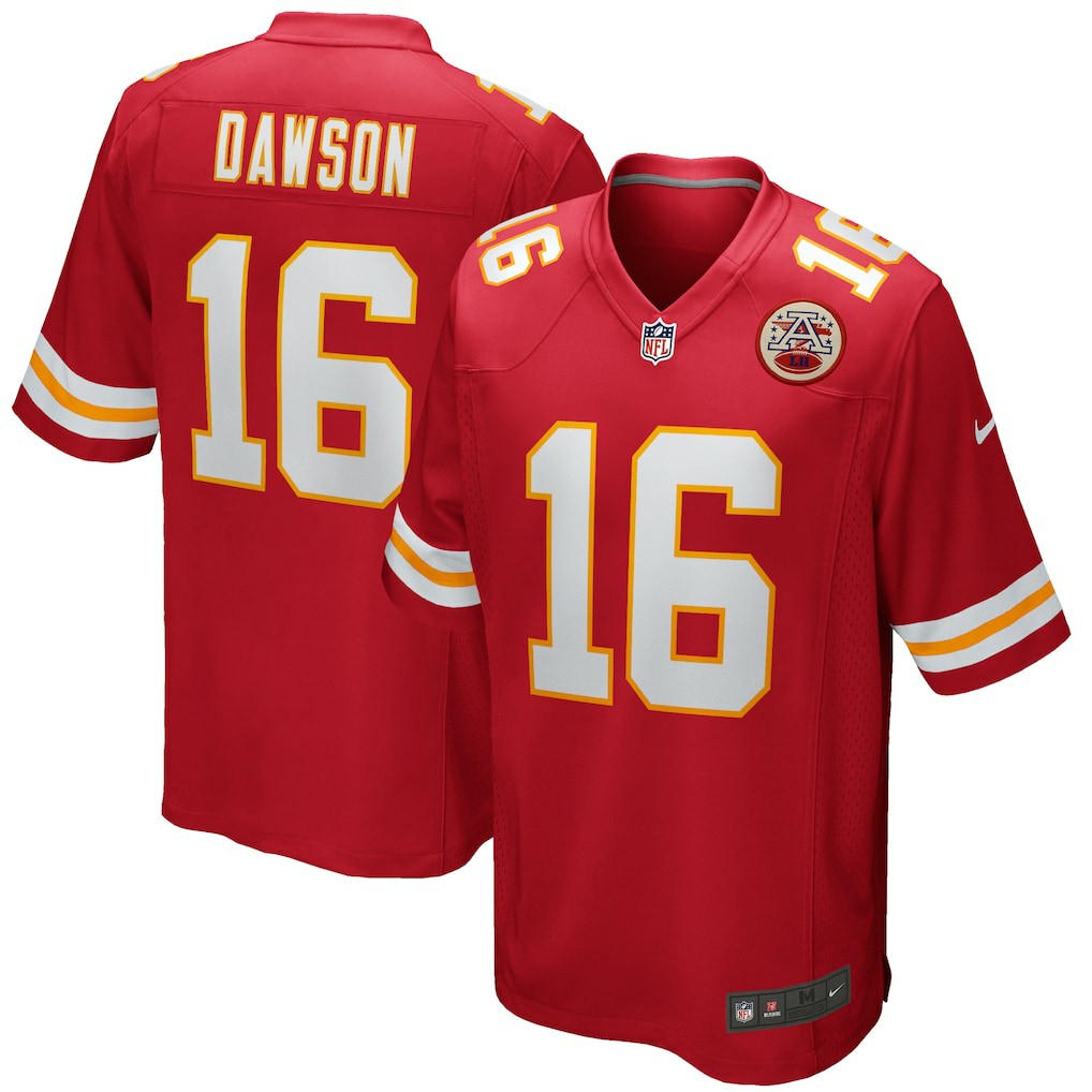 Len Dawson  Game Retired Player Jersey - Kansas City Chiefs