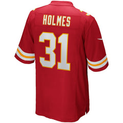 Priest Holmes  Game Retired Player Jersey - Kansas City Chiefs