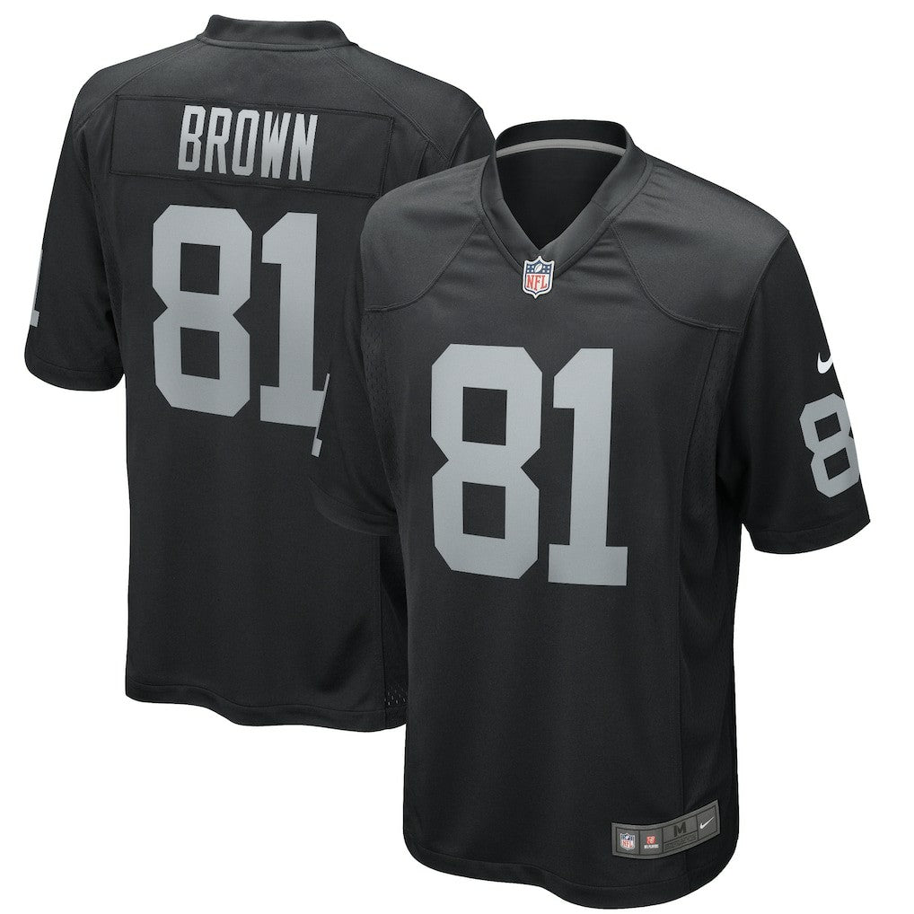 Tim Brown  Game Retired Player Jersey - Las Vegas Raiders
