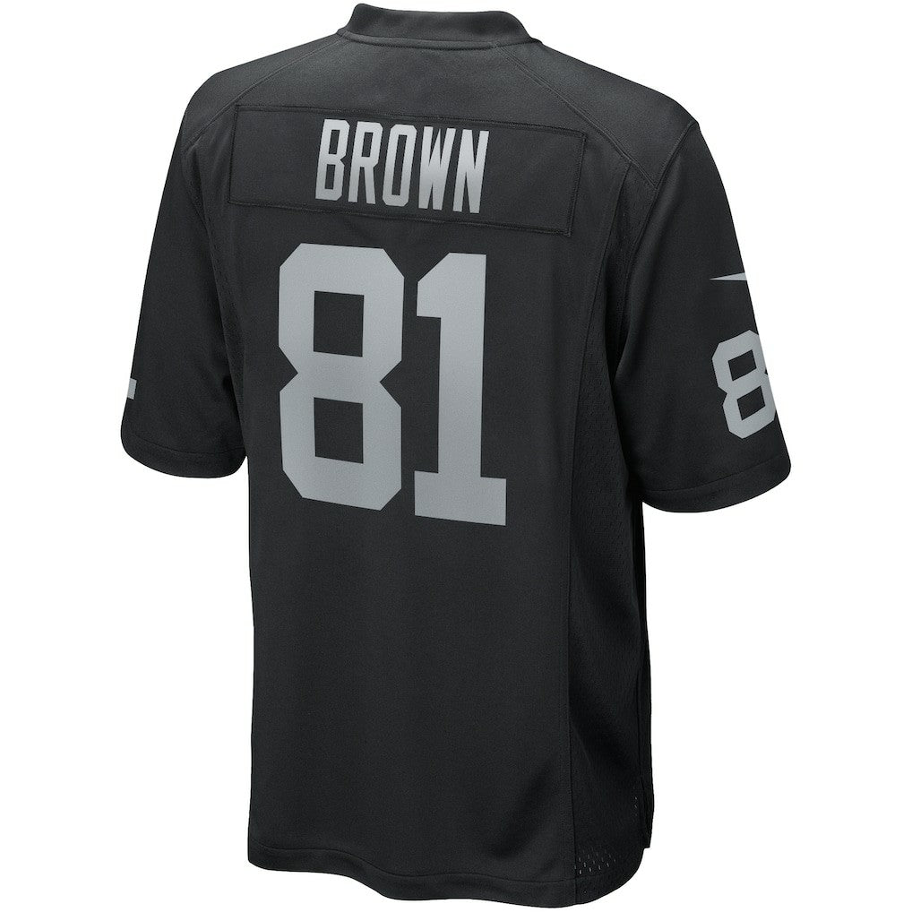 Tim Brown  Game Retired Player Jersey - Las Vegas Raiders