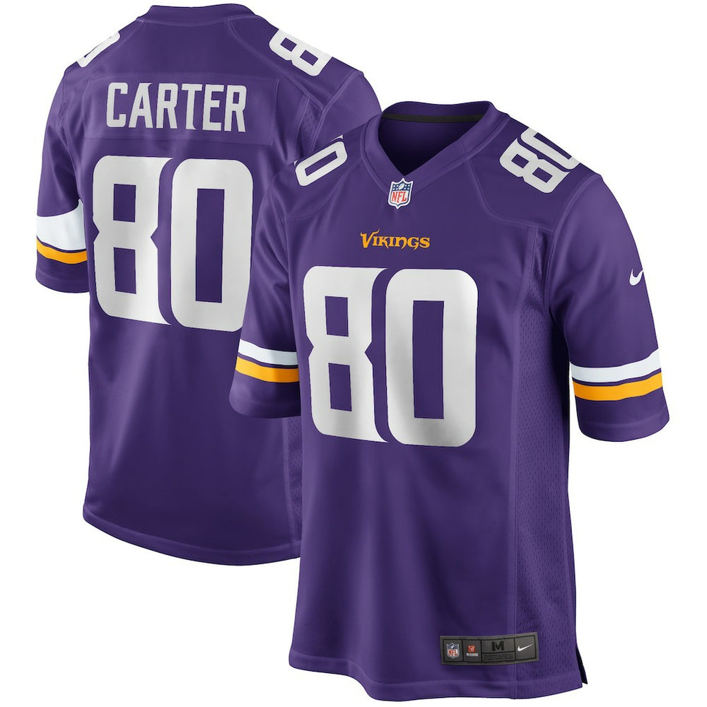 Cris Carter  Game Retired Player Jersey - Minnesota Vikings