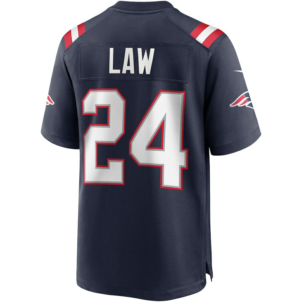 Ty Law  Game Retired Player Jersey - New England Patriots