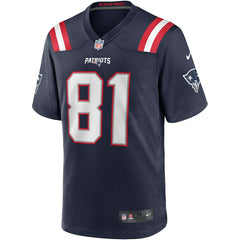 Randy Moss  Game Retired Player Jersey - New England Patriots