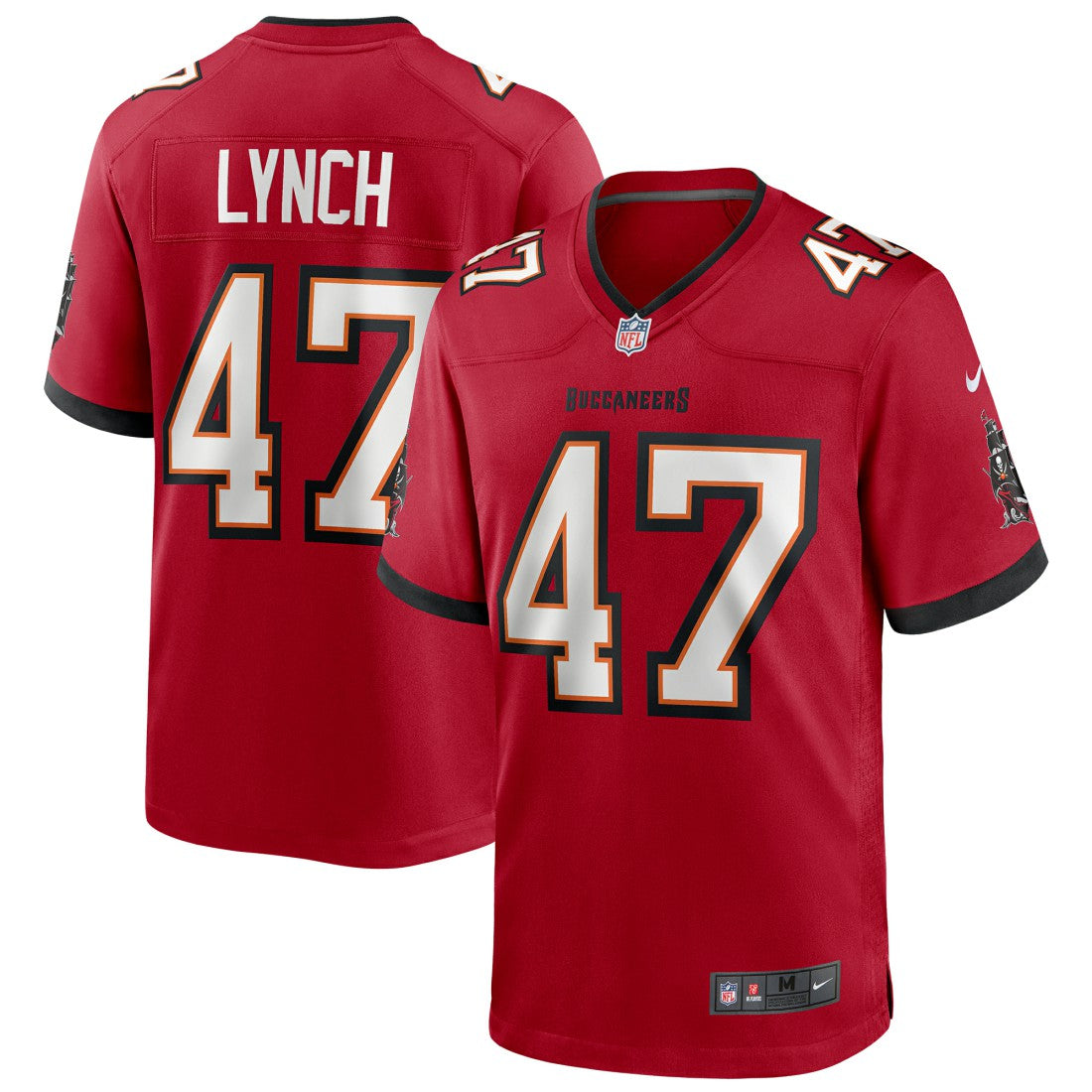 John Lynch  Game Retired Player Jersey - Tampa Bay Buccaneers