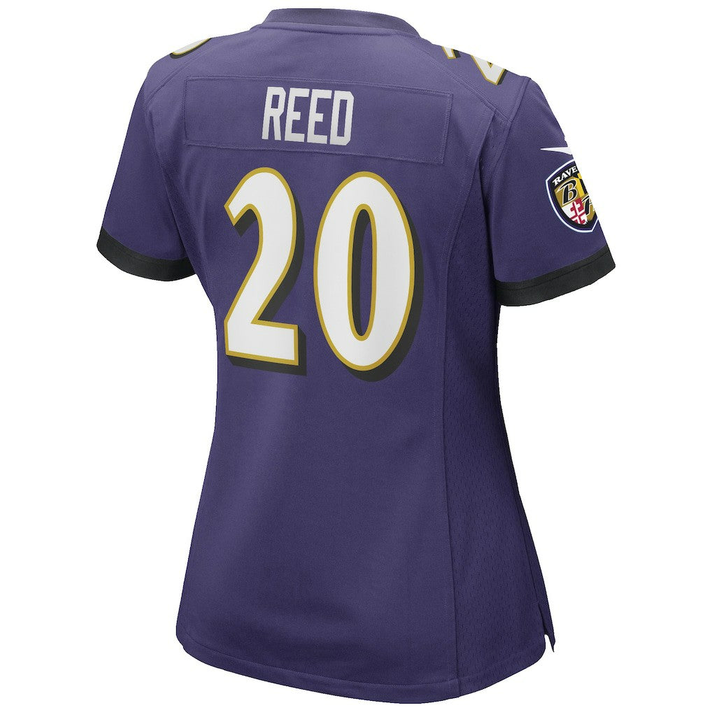 Ed Reed  Women's Game Retired Player Jersey - Baltimore Ravens