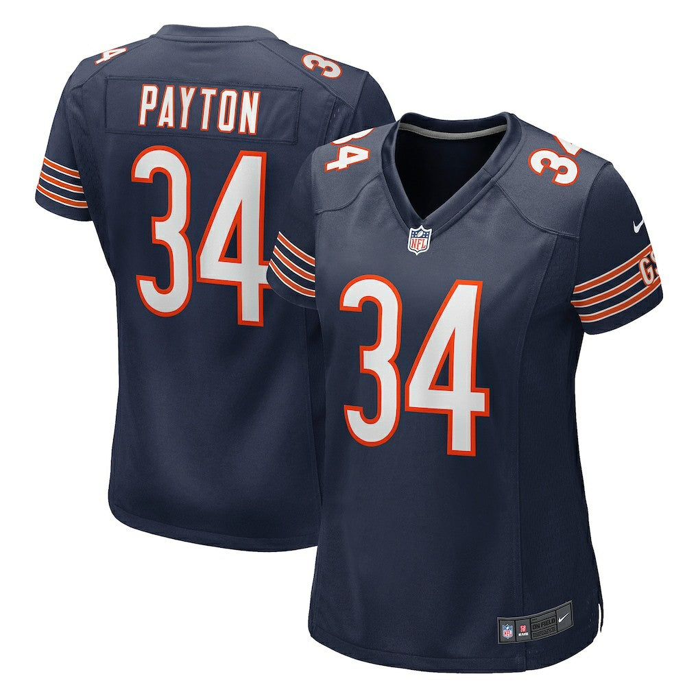 Walter Payton  Women's Game Retired Player Jersey - Chicago Bears