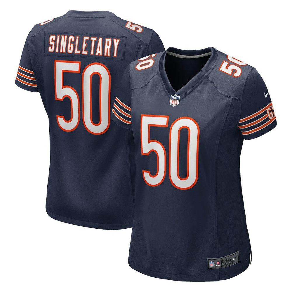 Mike Singletary  Women's Game Retired Player Jersey - Chicago Bears