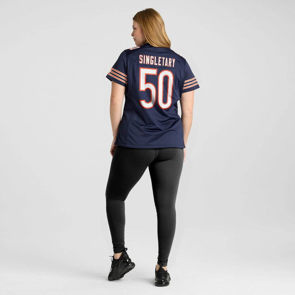 Mike Singletary  Women's Game Retired Player Jersey - Chicago Bears