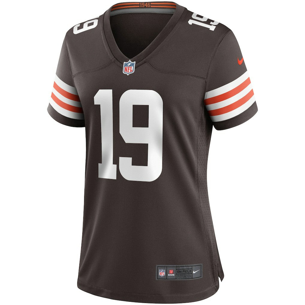 Bernie Kosar  Women's Game Retired Player Jersey - Cleveland Browns