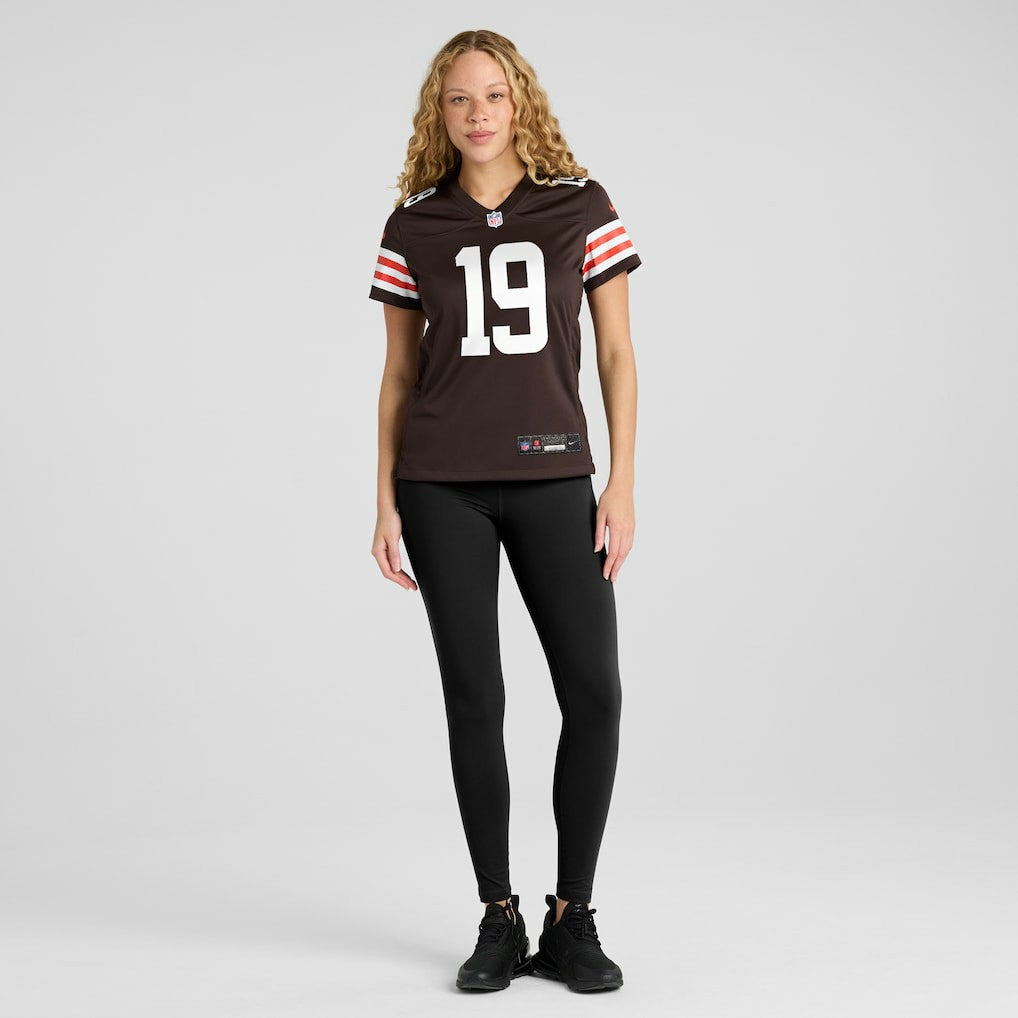 Bernie Kosar  Women's Game Retired Player Jersey - Cleveland Browns