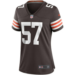 Clay Matthews  Women's Game Retired Player Jersey - Cleveland Browns