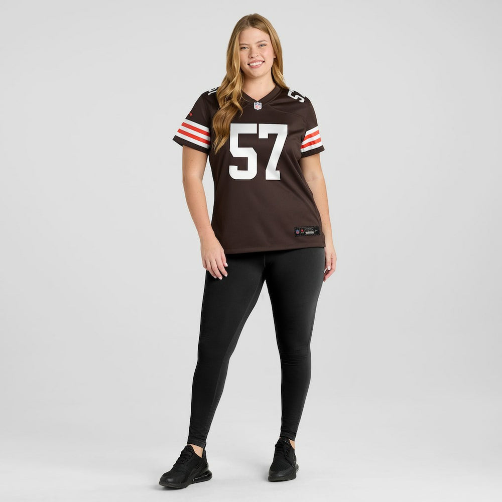 Clay Matthews  Women's Game Retired Player Jersey - Cleveland Browns