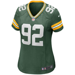 Reggie White  Women's Game Retired Player Jersey - Green Bay Packers