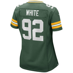 Reggie White  Women's Game Retired Player Jersey - Green Bay Packers
