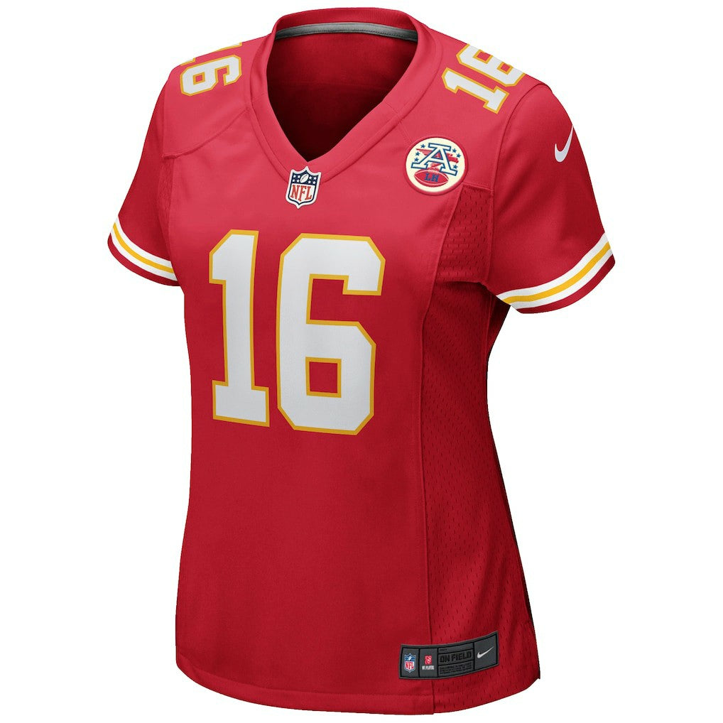 Len Dawson  Women's Game Retired Player Jersey - Kansas City Chiefs