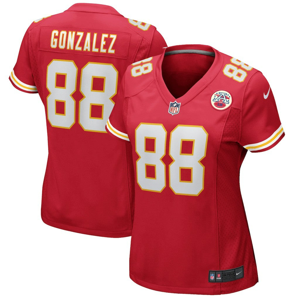 Tony Gonzalez  Women's Game Retired Player Jersey - Kansas City Chiefs