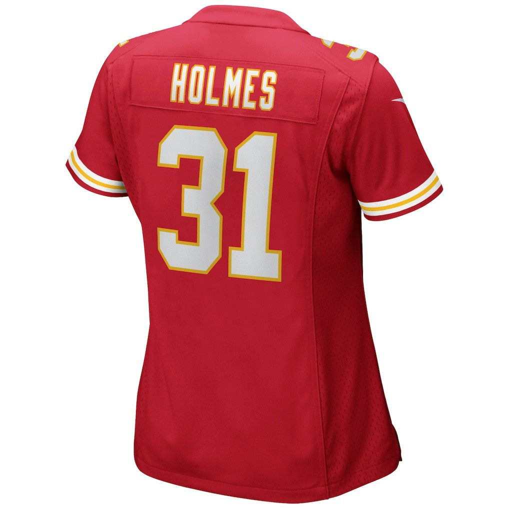 Priest Holmes  Women's Game Retired Player Jersey - Kansas City Chiefs