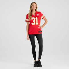 Priest Holmes  Women's Game Retired Player Jersey - Kansas City Chiefs