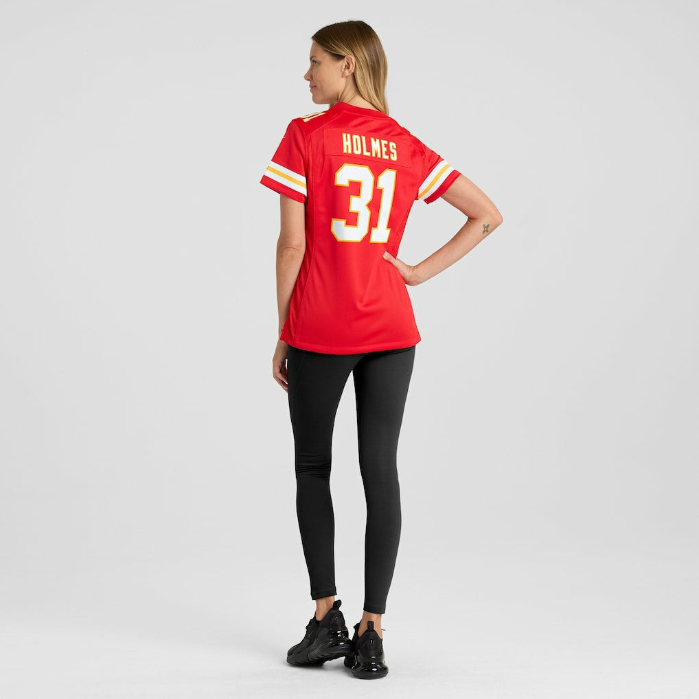 Priest Holmes  Women's Game Retired Player Jersey - Kansas City Chiefs