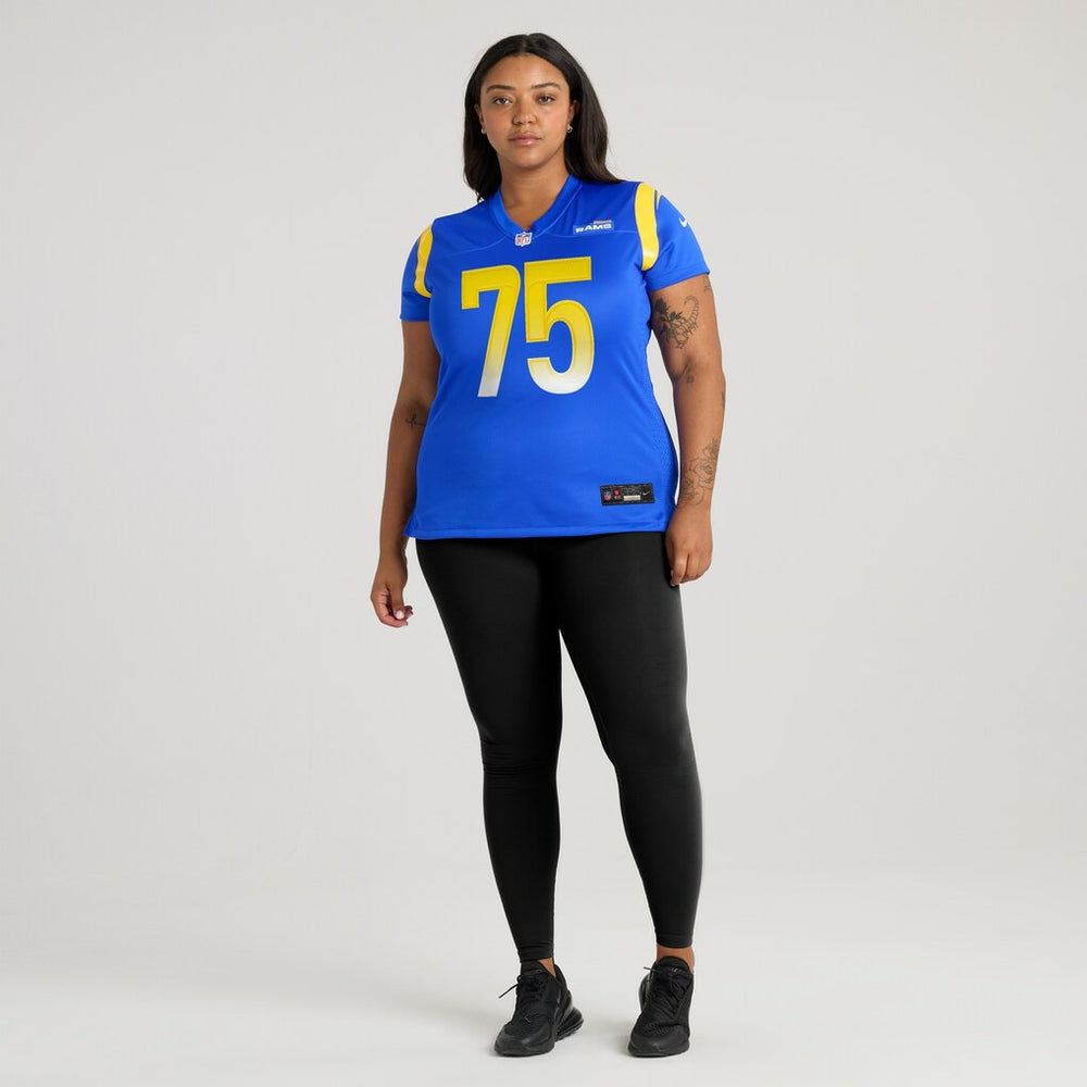 Deacon Jones  Women's Game Retired Player Jersey - Los Angeles Rams
